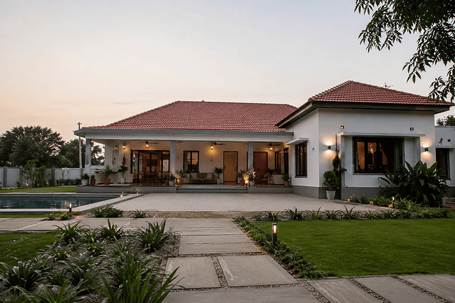 Contemporary Plantation House Design by AMR BuildScape
